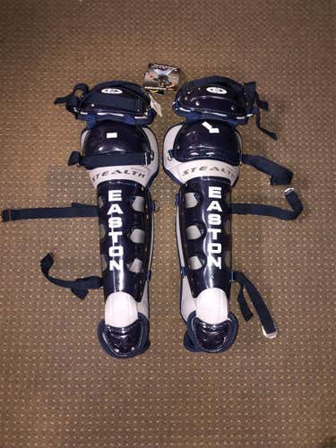 Navy Blue New Easton Catcher's Leg Guard