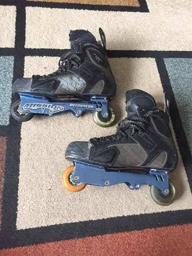 Used Mission Proto VI D&R (Regular) Size 10.5 Inline Skates