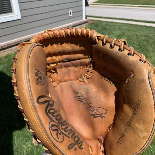 Brown Used Catcher's Rcmot 33.5" Baseball Glove