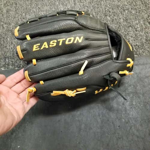 Black New Adult Easton Right Handed Outfield Natural Elite Baseball Glove 12"