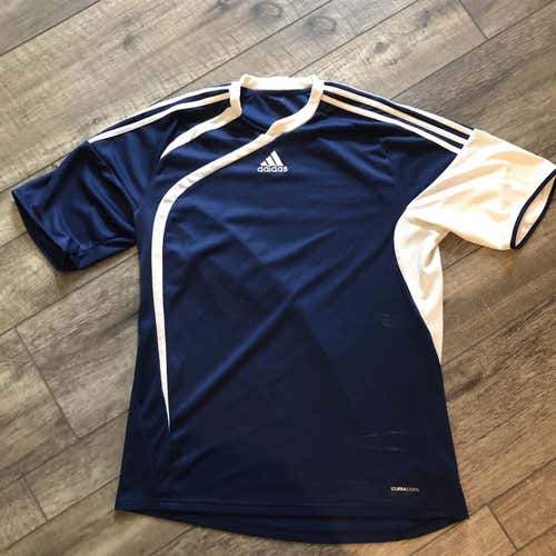 Adidas Tiro 17 Soccer Fitness Running Jersey Shirt (Navy)