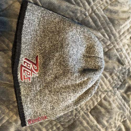 Peterborough Petes Rebook Reversible Toque - One Size Fits All - Grey/Black