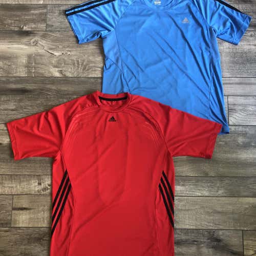 Used Adidas Fitness Sports Soccer Shirt Jersey Lot