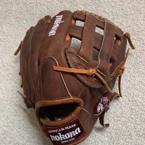 Brown Used Infield Wb1200 12" Baseball Glove