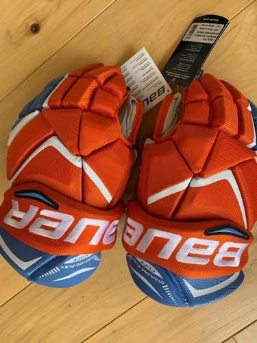 New Bauer Vapor X850 Pro Gloves 13" - Little Caesars Colorway