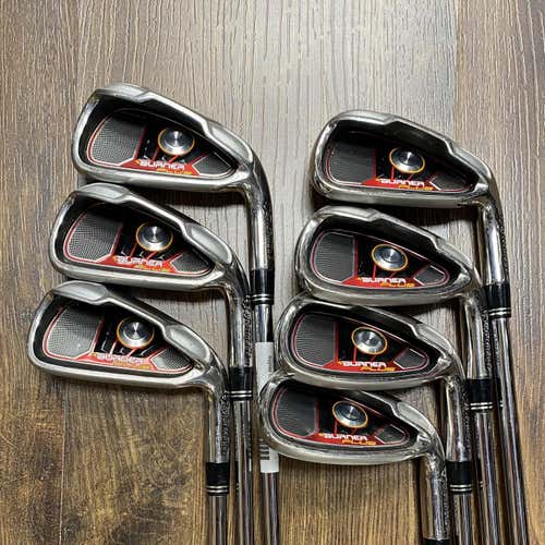 TaylorMade Burner Plus Steel Shaft Iron Set (1910)