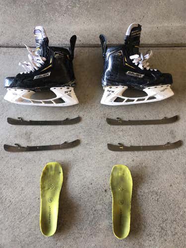 Used Bauer Supreme 2S Pro  Size 8.5 Hockey Skates