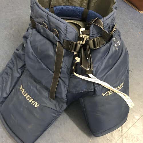 Blue Used Medium Vaughn Ventus SLR Pro Carbon Hockey Goalie Pants
