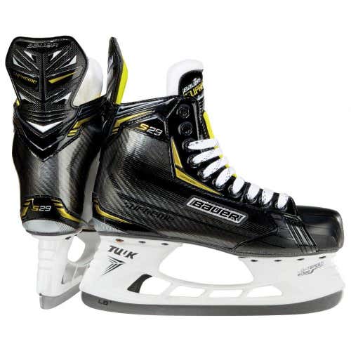 Used Bauer Supreme S29 EE (Extra Wide) Size 11 Hockey Skates