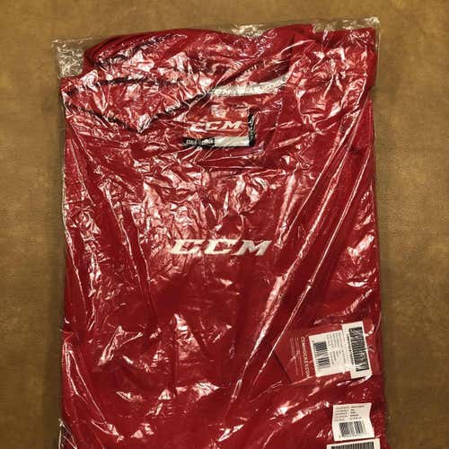 Red Goalie Cut CCM Jersey