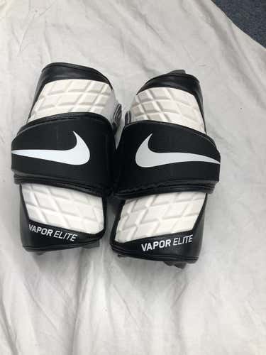 Used Nike Vapor Elite Lg Lacrosse Arm Pads Guards