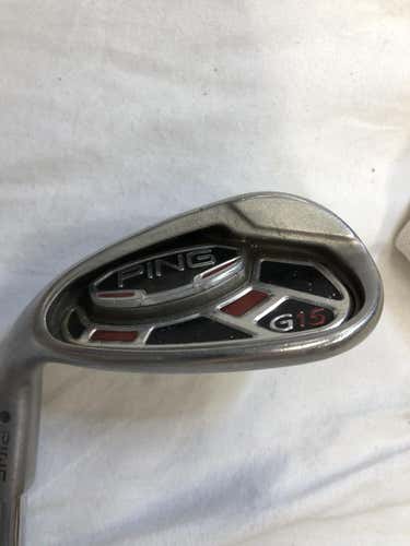 Used Ping G15 Lob Wedge Steel Regular Golf Wedges