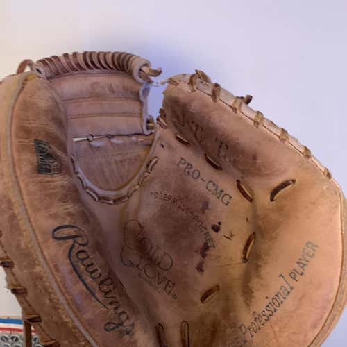 Brown Used Catcher's Pro cmg 34.5" Baseball Glove