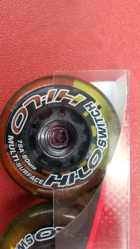 New Hi-lo Switch Wheels 76/80 4pks