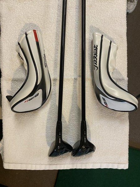 Used Men's Titleist Right Handed 818 H1 Hybrid Regular Flex 4H + 5H