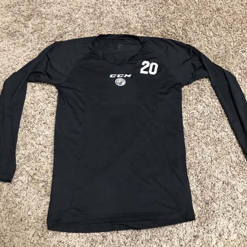 Black Men's Large CCM Compression