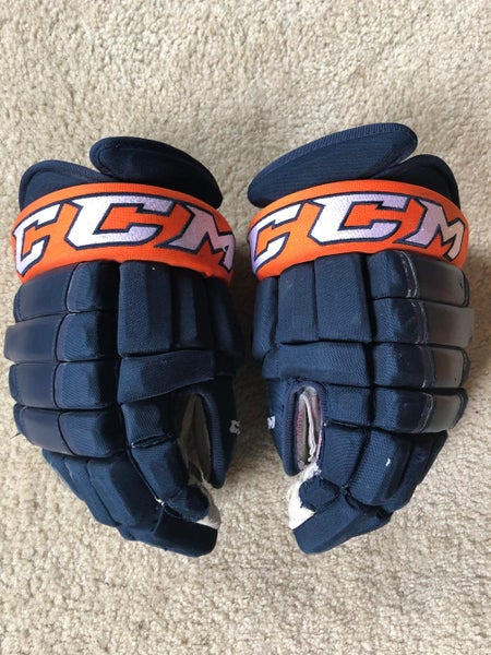 Vaxjo Lakers SHL CCM HG97 Gloves 14" Pro Stock