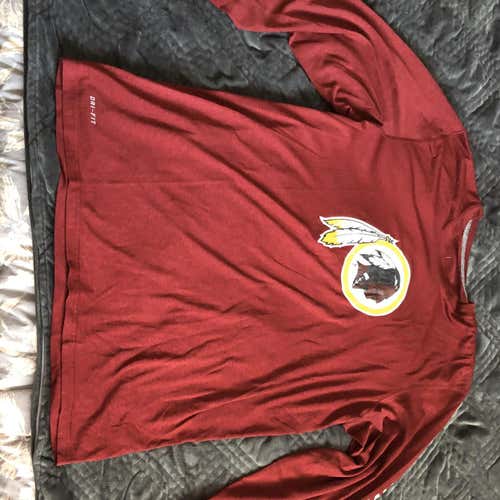 Washington Redskins Long Sleeve Shirt - Men's Large - Used
