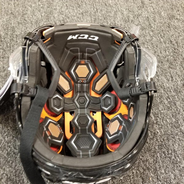 Black New Large CCM Tacks 710 Helmet
