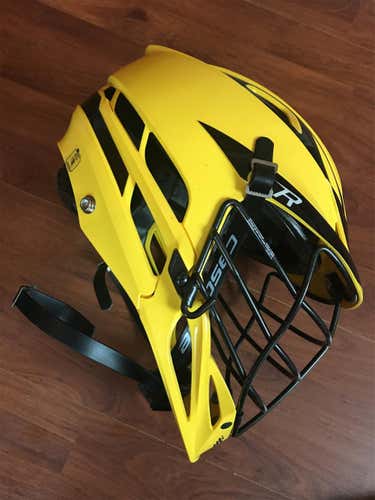 Cascade R Factory Custom Helmet - OSFA (Yellow/Black)