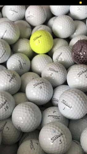100 Used Titleist Pro V1/x Balls