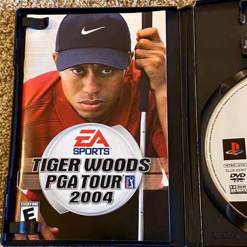 PLAYSTATION 2 TIGER WOODS PGA TOUR 2004 Video Game
