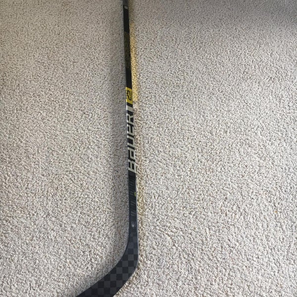New Left Handed Supreme 2S Pro Pro Stock Hockey Stick 64” 82 flex