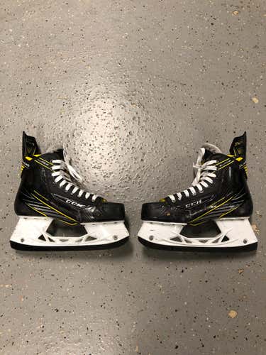 CCM Super Tacks Pro Stock Hockey Skates (Size 9D, Step Steel)