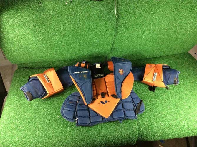 CCM Vector 3-Way Flex Hockey Goalie Chest & Arm Protector, Sr. XL