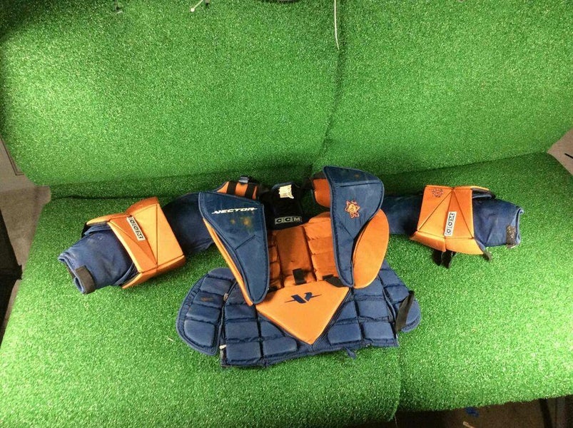 CCM Vector 3-Way Flex Hockey Goalie Chest & Arm Protector, Sr. XL