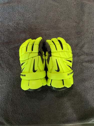 Volt Nike Vapor Elite 13" Lacrosse Gloves