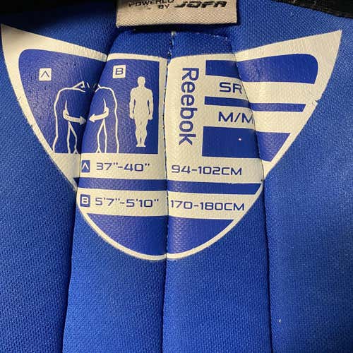 Used Medium Reebok 4K Shoulder Pads