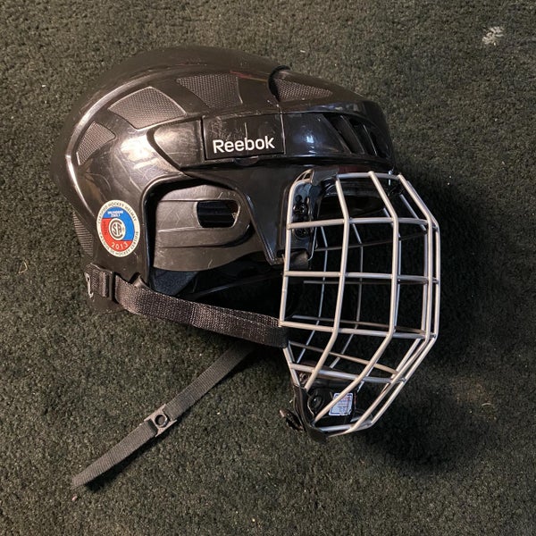 Black Used Large Reebok 3K Helmet