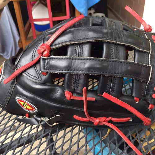 Black Used Outfield Professional Series 12.75" Baseball Glove