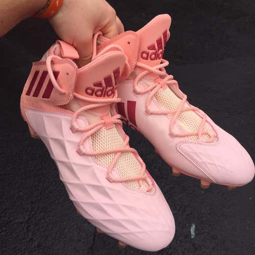 Pink Cleats Adidas - 9.5 Men’s