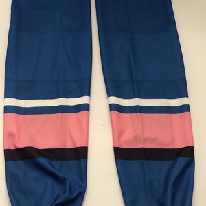 SP CUSTOM PRO HOCKEY SOCKS SPRINGIELD THUNDERBIRDS PINK IN THE RINK 2019 EDGE (6249)
