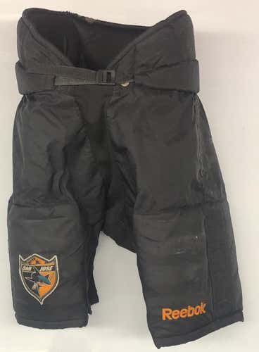Reebok Custom Pro Stock Hockey Pants San Jose Sharks XL NHL Used (6352)