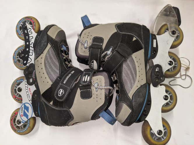 Used ultrawheels bioflex 9 rollerblades/inlines mens sz 7 womens 8