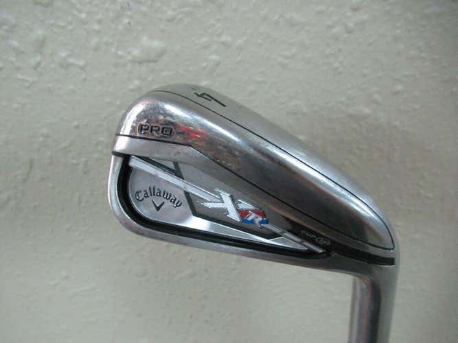 NICE CALLAWAY XR PRO 4 IRON KBS TOUR-V 90g STIFF FLEX STEEL FACTORY GRIP