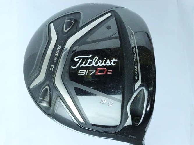 Titleist 917 D2 Driver 9.5* Project X Even Flow Blue 65 Graphite Stiff Right Hand 45 in w/Headcover