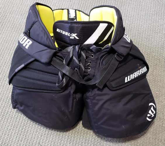 Used Warrior Ritual X Hockey Goalie Pants Senior