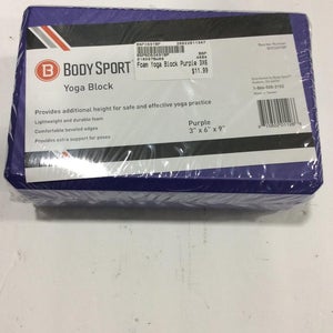 New BodySport FOAM YOGA BLOCK Ankle Weights 11347-BSP369YBP