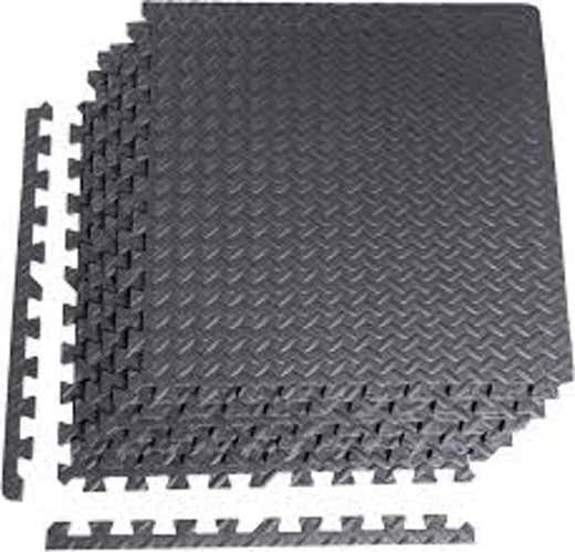 Puzzle Mat 6 Piece 24" X 24" X 1 2" Thick