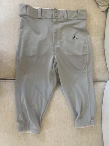 Gray New Adult Men's Medium Air Jordan Pants