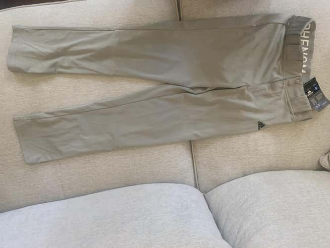 Gray New Adult Men's Small Adidas Pants