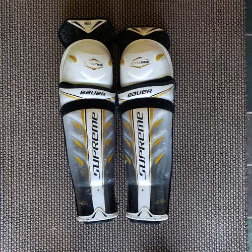 Bauer supreme total one shin pads