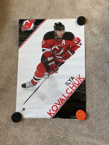 Ilya Kovalchuk New Jersey Devils Poster