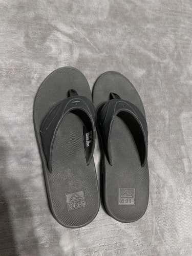 Black Men's 12 (Women's 13)  Sandals