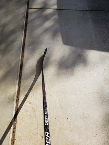 Used Intermediate Bauer Left Handed Nexus 1N Hockey Stick Toe Pro Stock