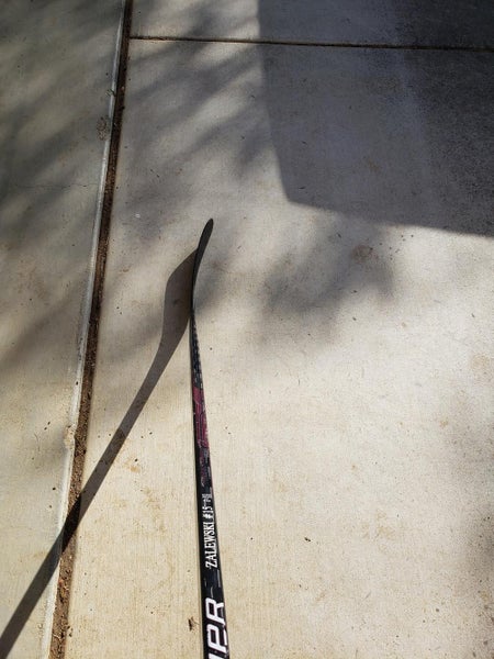 Used Intermediate Bauer Left Handed Nexus 1N Hockey Stick Toe Pro Stock